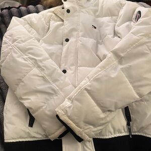 Tommy Hilfiger Navy and Red Jacket